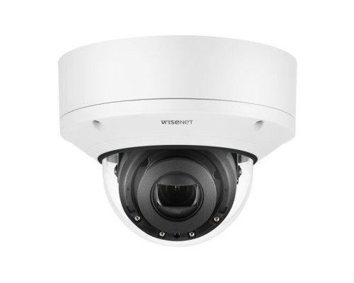 Hanwha Vision XNV-8081RE 5 Megapixel Outdoor Network IR Vandal Dome Camera, 3.9-9.4mm Lens