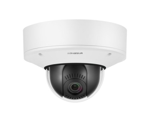 Hanwha Vision XNV-8081Z 5 Megapixel Vandal-Resistant Outdoor Network Dome PTRZ Camera, 3.6-9.4mm Lens