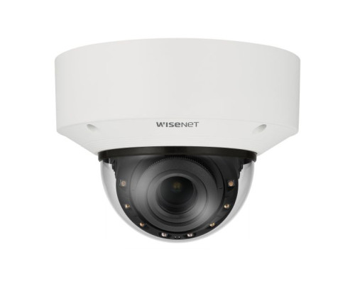 Hanwha Vision XNV-C8083R 6 Megapixel IR Outdoor Vandal Dome AI Camera with 4.4-9.3mm Lens