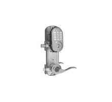 Yale YRC216-ZW2-NW-4-619 Keyed Deadbolt with Acrylic Push Button Keypad