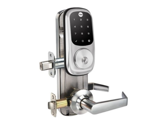 Yale YRC226ZW2NW5619 Assure Lock Interconnected Lockset with Touchscreen Deadbolt, Satin Nickel