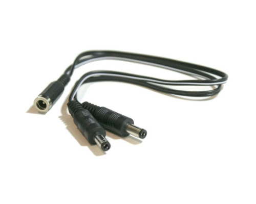 ICRealtime YSPLIT Y Splitter 1X DC Plug to 2X DC Jack 2.1MM