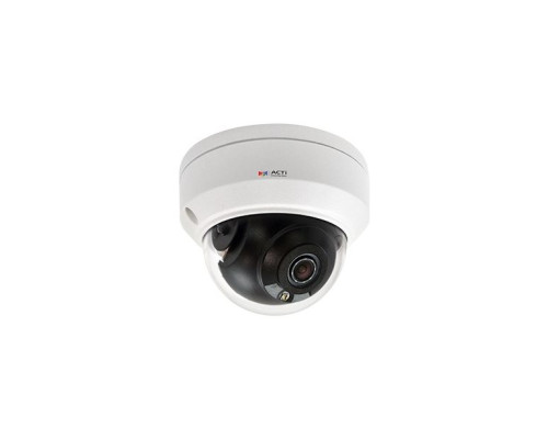 ACTi Z94 2 Megapixel Outdoor IR Network Dome Camera, 2.8mm Lens