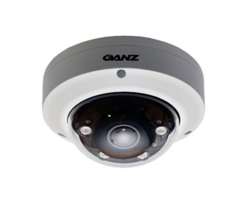 Ganz ZN-VD4F28-DL 4 Megapixel Day/Night Outdoor Network IR Dome Camera, 2.8mm Lens