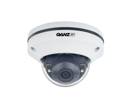 Ganz ZN8-MD2X3DL 2 Megapixel Outdoor IR Mini Dome Camera, 2.8-8mm Lens