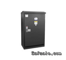 600 A Manual Transfer Switch - 1-phase 5000V Rated, Non-fusible, Meter - External Handle Operator - NEMA 3R - W/ Mechanical Interlock