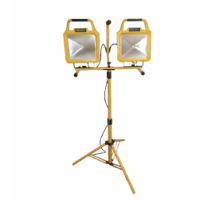 Dual Portable Work Lights with Stand