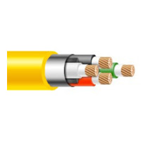 12/4 SOOW Yellow Portable Cord 600V UL/CSA