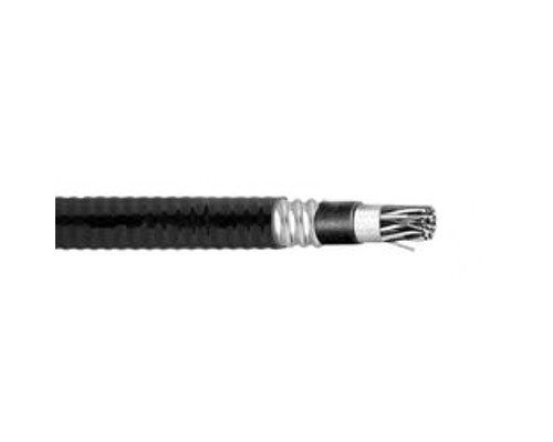 16-4Triads Type MC-HL Continuously Welded Armor Cable, Overall Shield, PVC Jacket, 600V