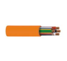 #3-3C + #18-6C w/ #8 Ground Type TC/TC-ER-JP Generator Cable, Orange Jacket