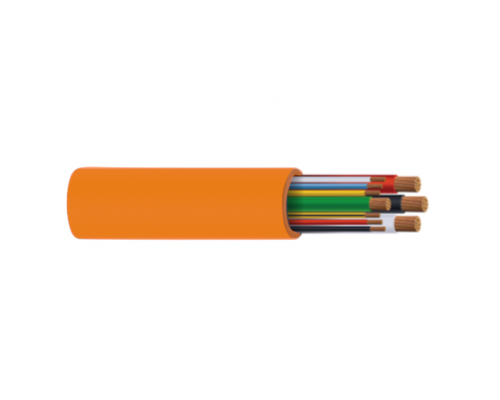 #3-3C + #18-6C w/ #8 Ground Type TC/TC-ER-JP Generator Cable, Orange Jacket