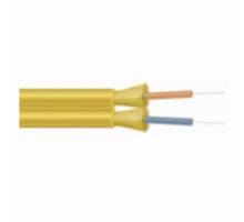 Prysmian 2 Fiber Zipcord, Indoor Tight Buffered Interconnect, Singlemode, Plenum Rated Fiber Optic Cable