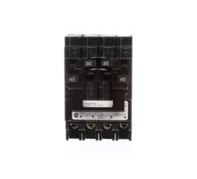 Siemens Q24030CT2, Plug In Quadplex, 2 Pole, 40/30 Amp, 120/240 VAC, 10 kA