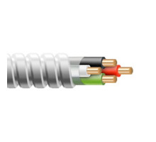 14/2 Solid MC Cable w/ Ground, 250ft or 1000ft Spool