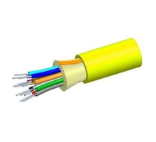 Commscope R-012-DS-8W-FSUYL, 12 Fiber, OS2, Indoor, Riser, Yellow Jacket