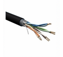 Belden 7957A, DataTuff, 24 AWG, 4 Bonded-Pairs, Cat 5e Solid, Bare Copper, Polyolefin Insulation, PVC Jacket