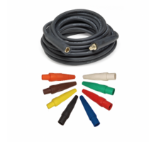 4/0 1C Type W Power Cable Assembly w/ Male Cam-Lok & Bare End, 100ft Lead