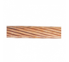 1 AWG Soft Drawn, Stranded, Bare Copper Wire