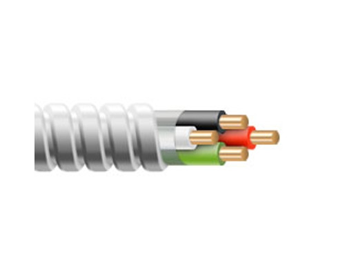 6/4 Copper MC Cable w/ Ground