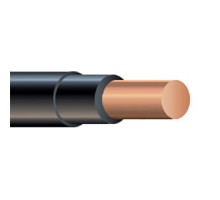 10 AWG Solid Copper Clad Tracer Wire, PE-30 Insulation