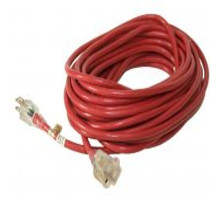 12/3 SJTW Red 25ft Extension Cord