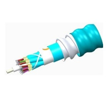 Commscope P-012-DZ-5K-FSUAQ, 12 Fiber, OM4, Interlocking Armor, Plenum Jacket