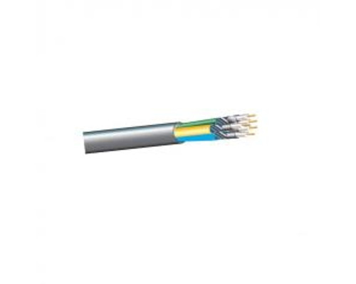 West Penn 255CRGB, 25 AWG, RGBHV 5 Coax Plenum Cable, Shielded