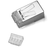 CAT6E RJ45 Modular Plugs W/ Loading Bar (Pack of 100)