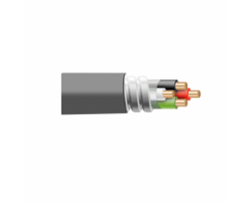 6/2 Copper MC Cable w/ Ground, PVC Jacketed