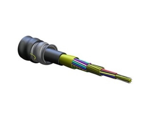 Corning FREEDM One, 24 Strand, Indoor/Outdoor, Singlemode, Interlocking Armored, Plenum Rated, Fiber Optic Cable, (OS2)