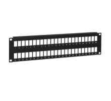 48-Port Blank Patch Panel, Rack Mount