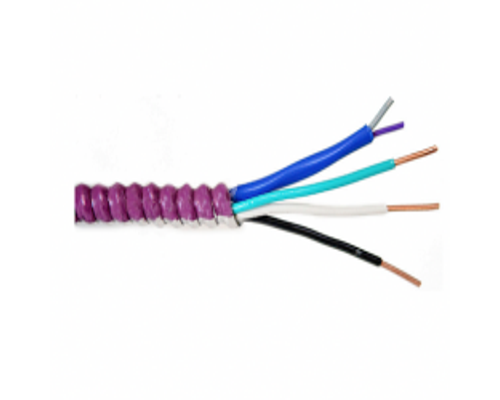 12/2 Power + 12 AWG Ground + 16/2 Control Type MC-VC, Commercial Lighting Cable