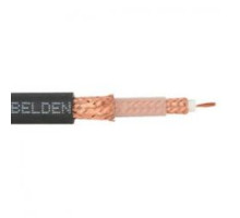 Belden 1857A, RG-59/U, 22AWG Stranded, 75 Ohm, Bare Copper, Belflex jacket, Triaxial Cable