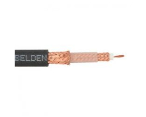 Belden 1857A, RG-59/U, 22AWG Stranded, 75 Ohm, Bare Copper, Belflex jacket, Triaxial Cable