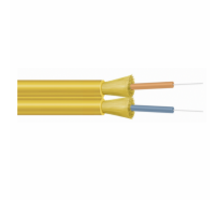 Prysmian 2 Fiber Zipcord, Indoor Tight Buffered Interconnect, Singlemode, Riser Rated Fiber Optic Cable