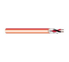 West Penn 60994B, 12 AWG 1 Pair, Solid, Shielded FPLP, Plenum Fire Alarm Cable