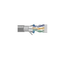 Belden 8110 24 AWG 10 Pair Low Capacitance Computer Cable for EIA RS-232/422, Overall/Braid Shield