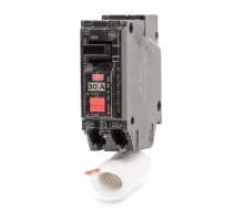 GE THQL1130GFT, GFCI Circuit Breaker, 1 Pole, 30 Amp, 120V