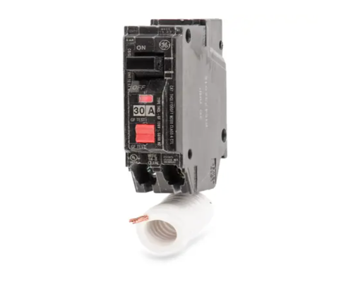 GE THQL1130GFT, GFCI Circuit Breaker, 1 Pole, 30 Amp, 120V