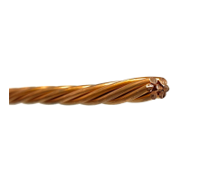 10 AWG Soft Drawn, Stranded, Bare Copper Wire