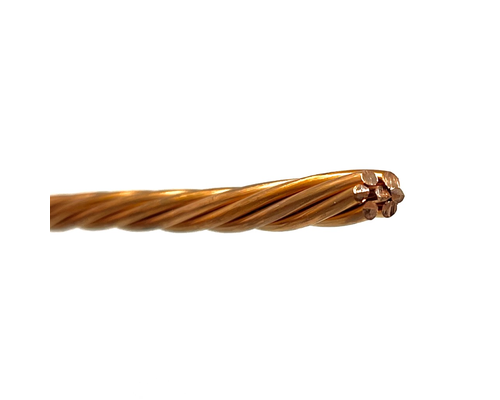 10 AWG Soft Drawn, Stranded, Bare Copper Wire