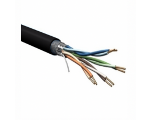 Belden 7929A, DataTuff, 24 AWG, 4 Bonded-Pairs, Cat 5e Solid, Bare Copper, Polyolefin Insulation, PVC Jacket