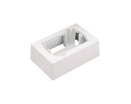 Panduit JB1IW-A, Single Gang Outlet Box, One-Piece, for LD profile Raceway