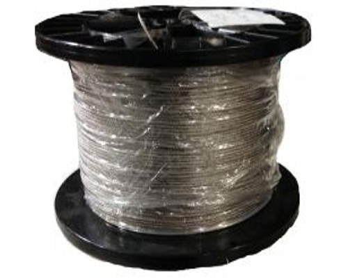 3/64 7x7 Stainless Steel Aircraft Cable T302/304, 250ft, 500ft or 1000ft Spool