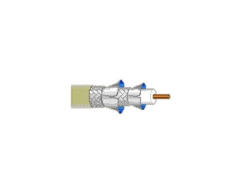 Belden 1153A, RG-11, 14 AWG Quad Shield, 75 Ohm, Plenum, CATV Coaxial Cable