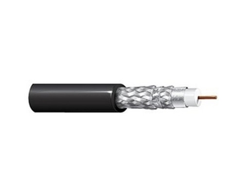 Belden 3092A, RG-6/U 18 AWG, Solid Bare Copper Covered Steel, ControlNet, Quad Shield Coax