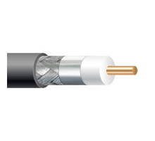 RG6 60% CMR Dual Shield Coaxial Cable, 1000ft Spool