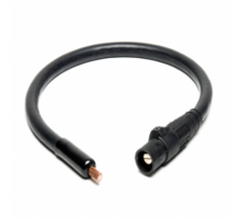 4/0 1C Type W Power Cable Pigtail w/ Male Cam-Lok and Bare End, 5ft Pigtail