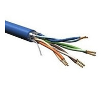 Belden 2412F, Cat6, 23 AWG, 4PR, Enhanced Nonbonded Twisted Pair ScTP Cable