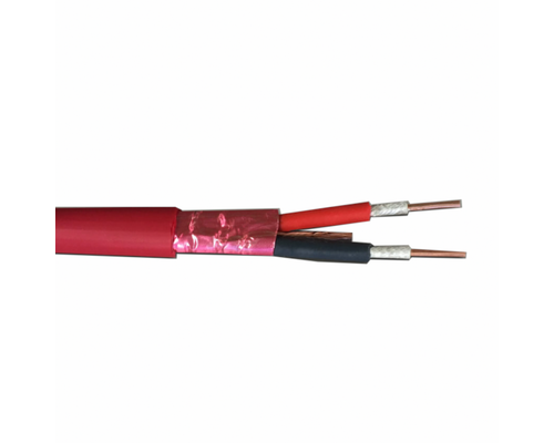 Comtran VITALink 2 Hour Fire Rated Cable, 14-2 Shielded Fire Alarm Cable, FPLR Riser, LSZH